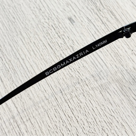 BCBG MAXARZIA Women’s Glasses JAMILAH Black 140mm 53 [] 16 FOR FRAMES ONLY Italy - Picture 5 of 6